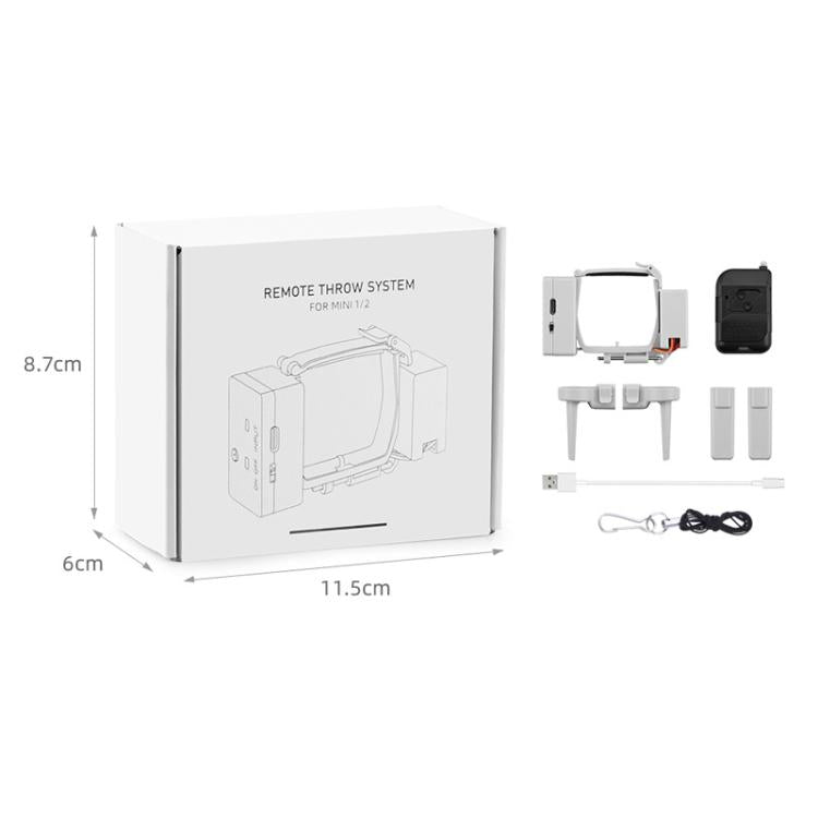 For DJI Mini 2 / Mavic Mini Air-Dropping System Thrower Parabolic, For DJI Mini 2 / Mavic Mini