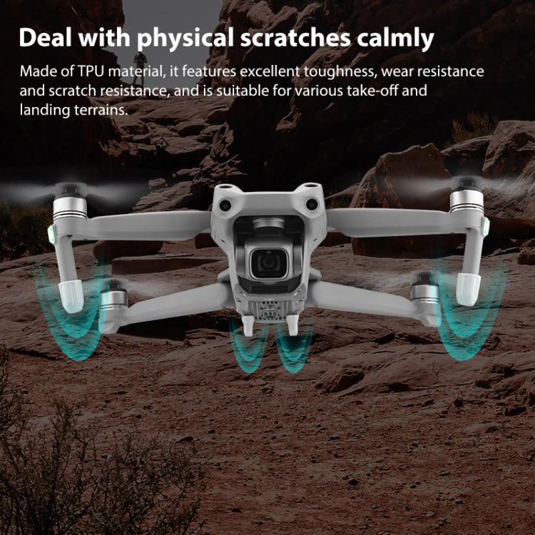 For DJI Mavic Air 2S BRDRC Drone Legs Feet Cover Protective Pad Dust-proof Cover, For DJI Mavic Air 2S