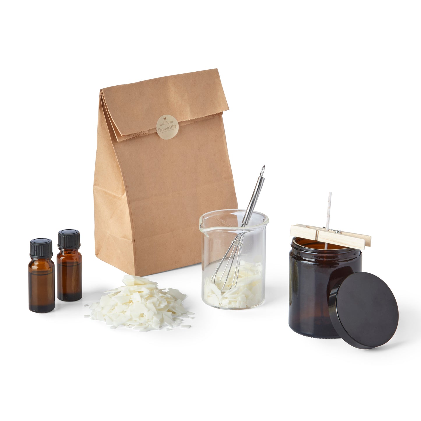 Make your own Eco-Soy Wax Candle set by Douvall's
