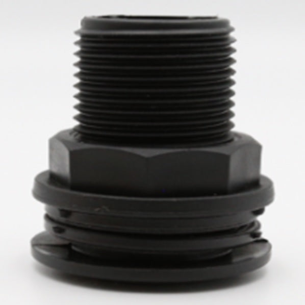 Bulkhead Drain Plug 3/4in BSP With Male Outlet Hose Pipe Fitting Water Connector