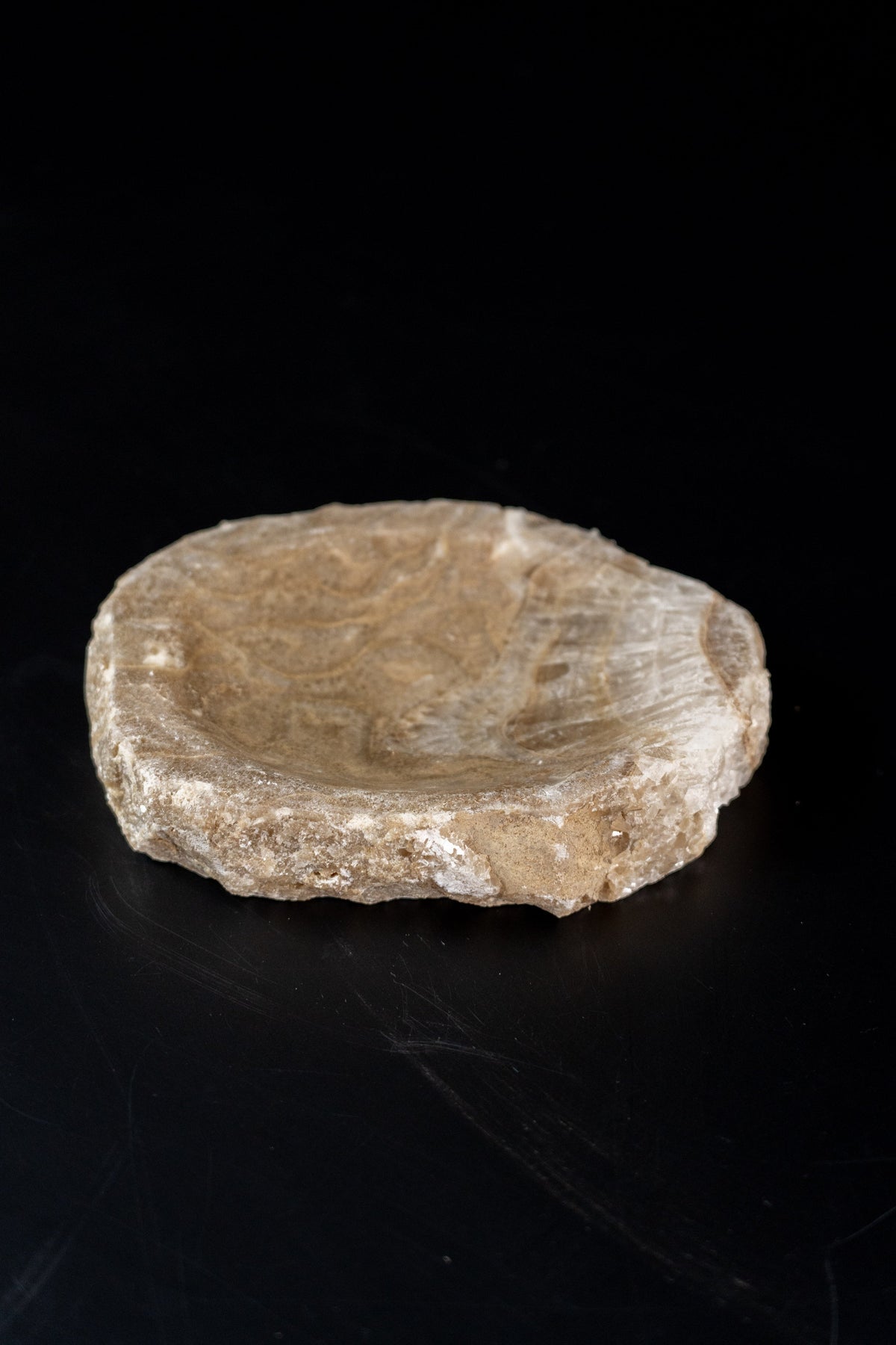 Natural Cut Onyx Jewellery & Soap Dish