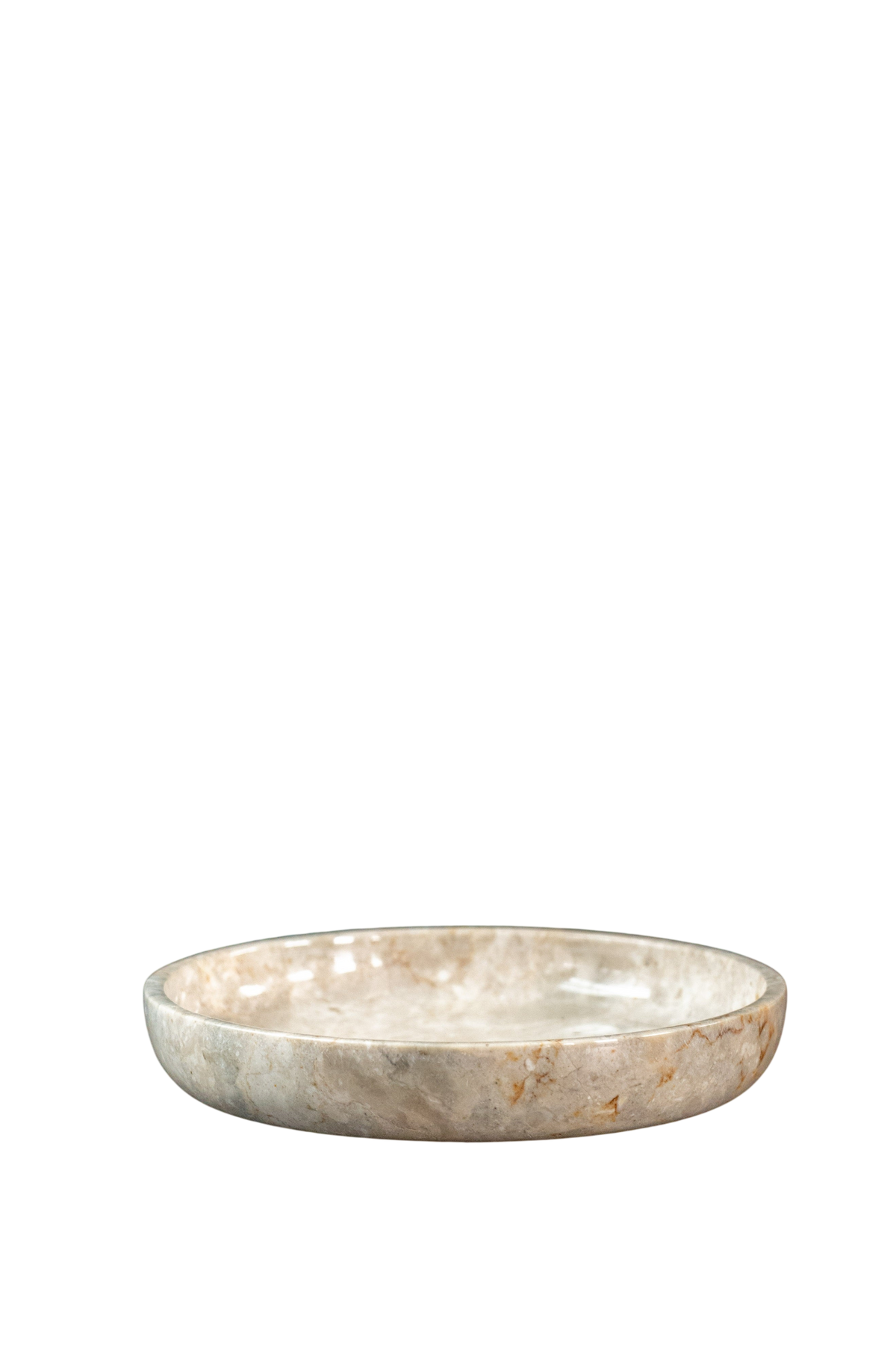 Handmade Marble Low Bowl