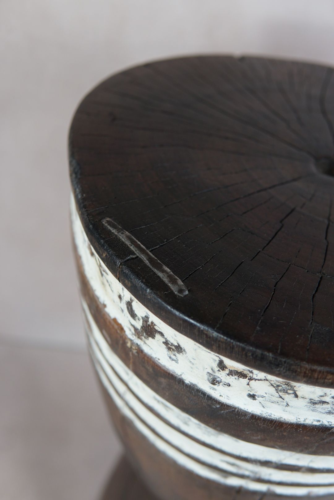Tapered Wood Side Table - Cameroon - 93.6