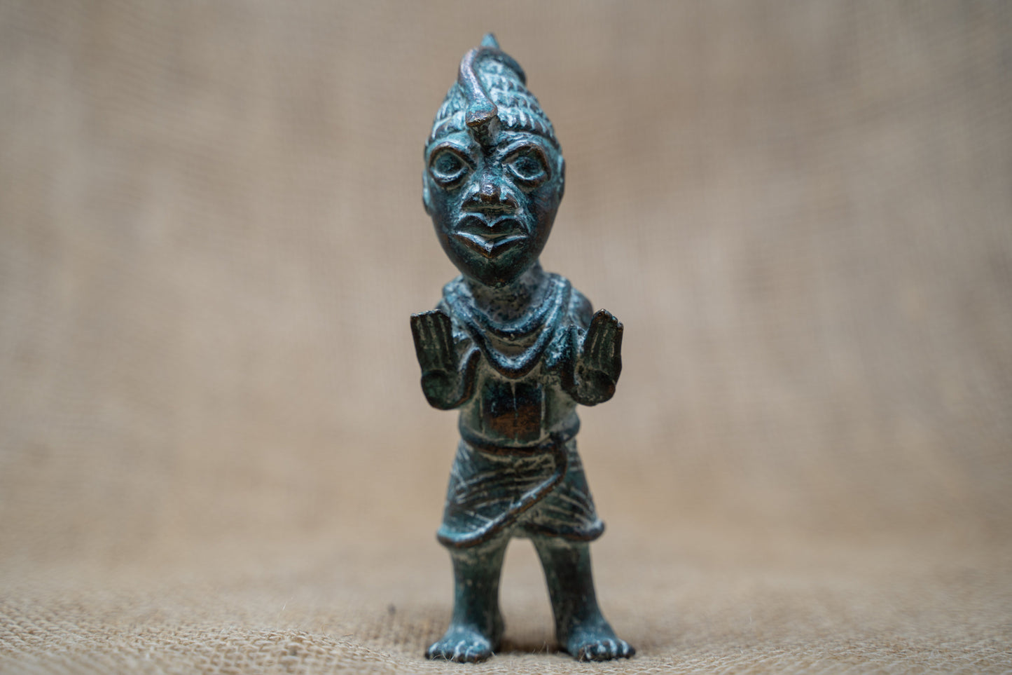 Benin Bronze Warrior TR101.7