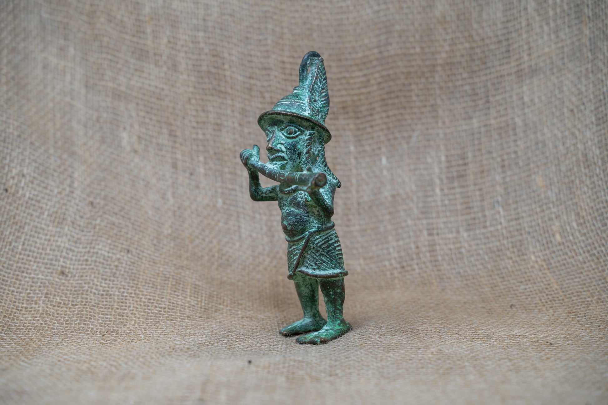 Benin Bronze Warrior TR101.9