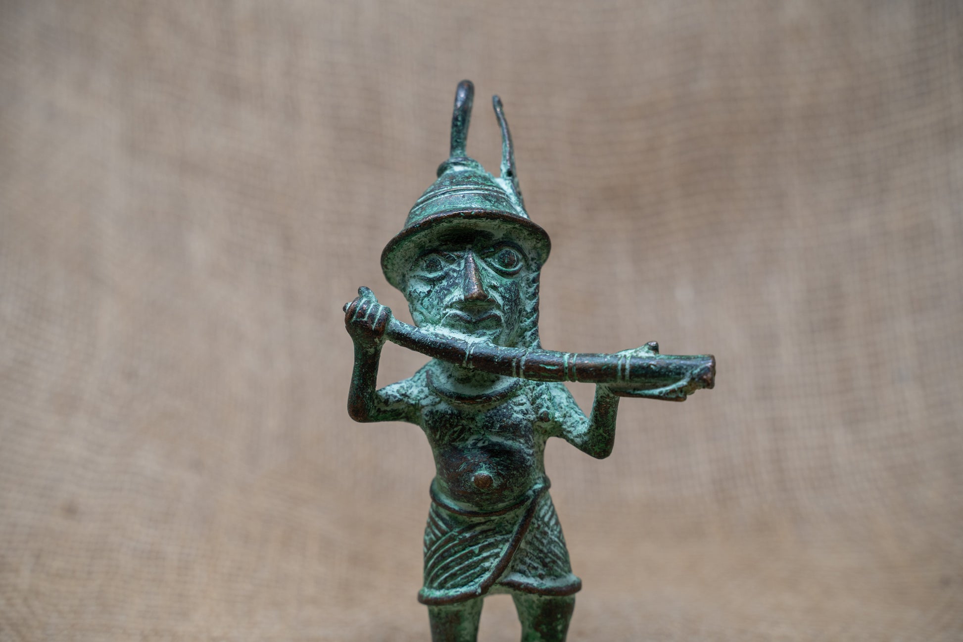 Benin Bronze Warrior TR101.9