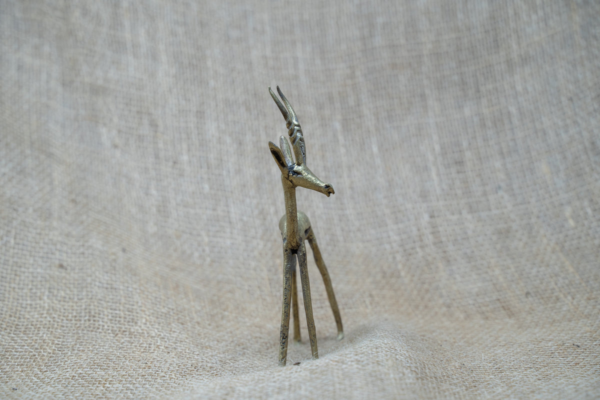 Tuareg Brass animals - Antelope 44.2