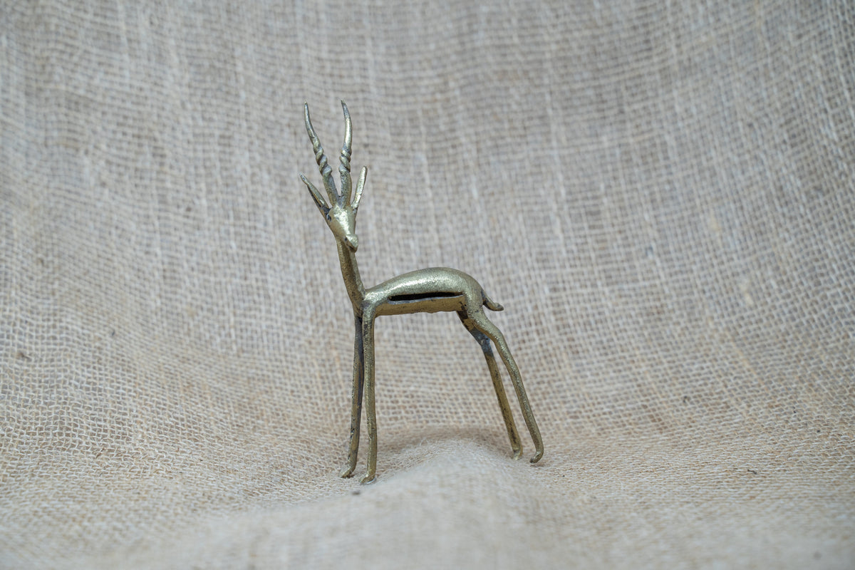 Tuareg Brass animals - Antelope 44.2