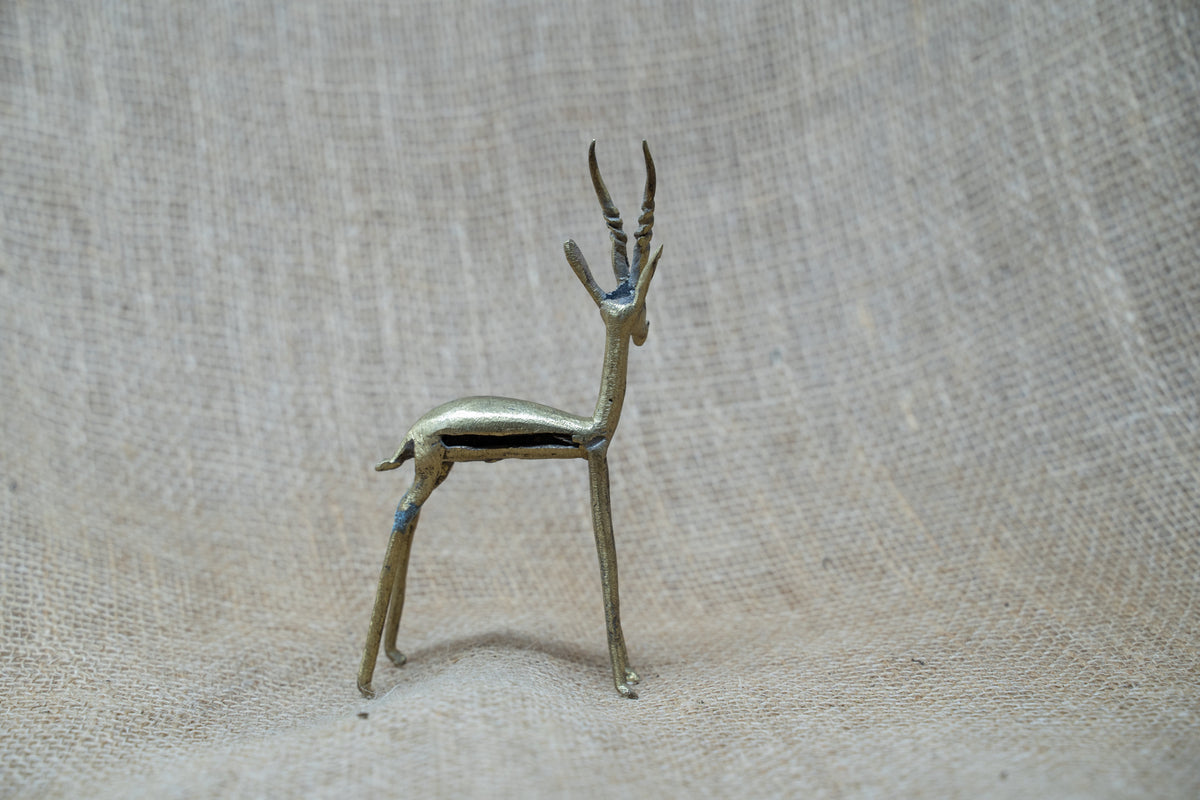 Tuareg Brass animals - Antelope 44.2