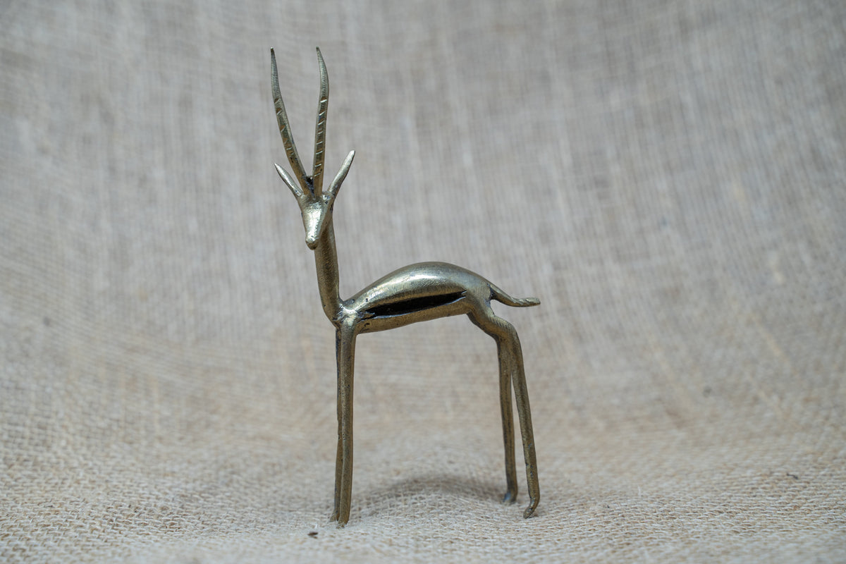 Tuareg Brass animals - Antelope 44.3