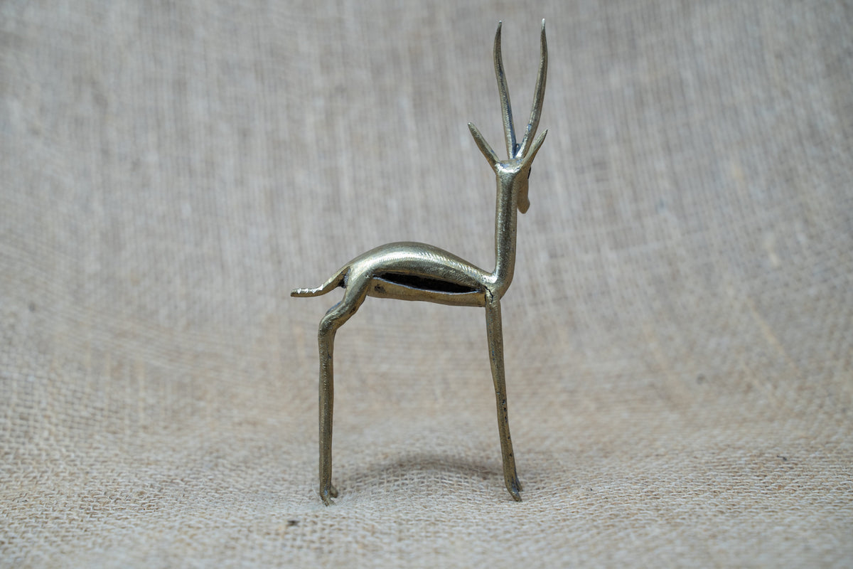 Tuareg Brass animals - Antelope 44.3