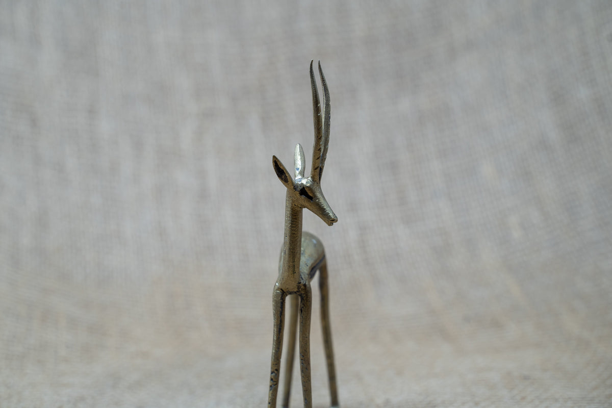 Tuareg Brass animals - Antelope 44.3