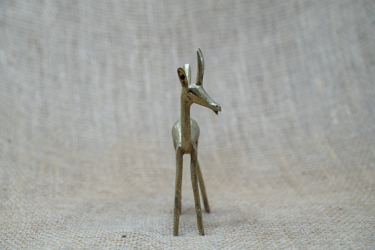 Tuareg Brass animals - Antelope 44.4