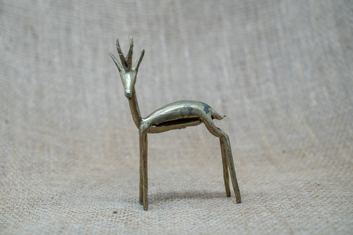 Tuareg Brass animals - Antelope 44.4