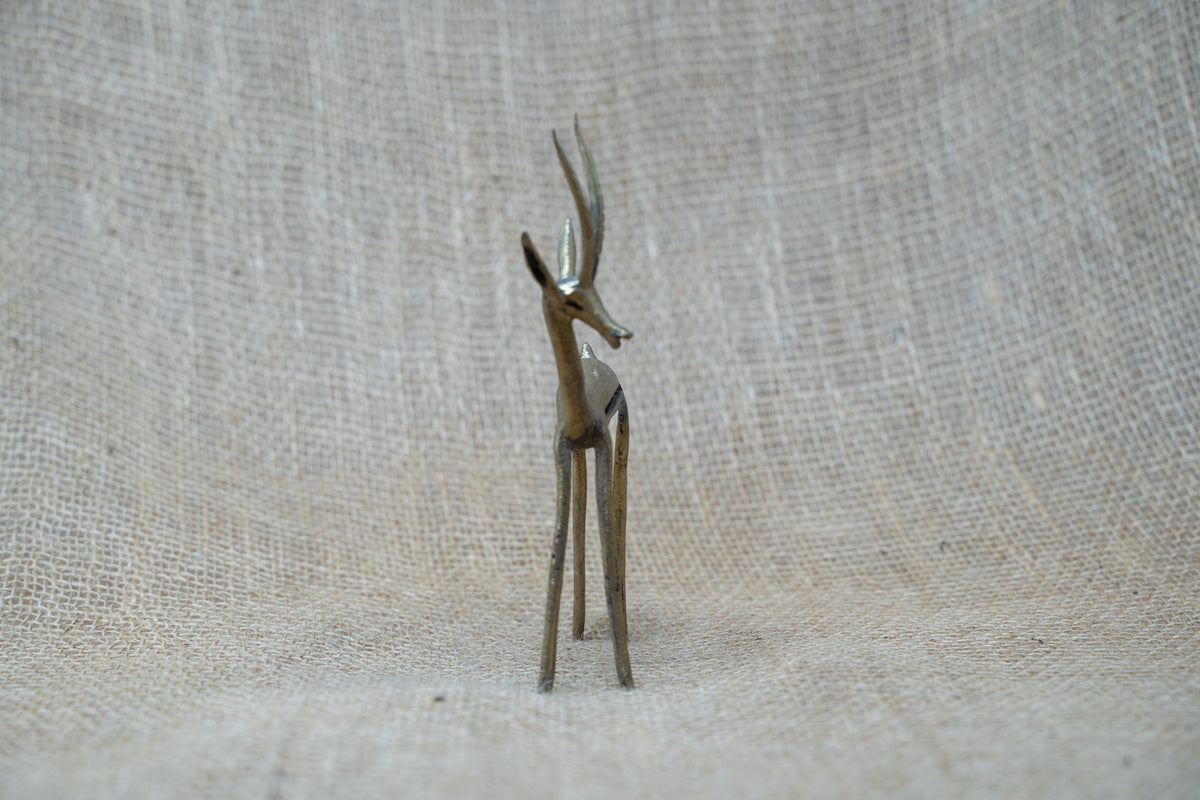 Tuareg Brass animals - Antelope 44.5
