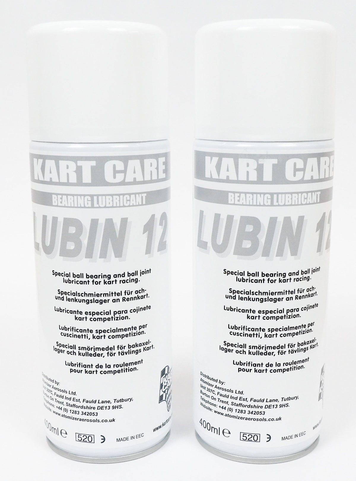 Kart Care LUBIN 12 Bearing Lube Lubricant 400ml