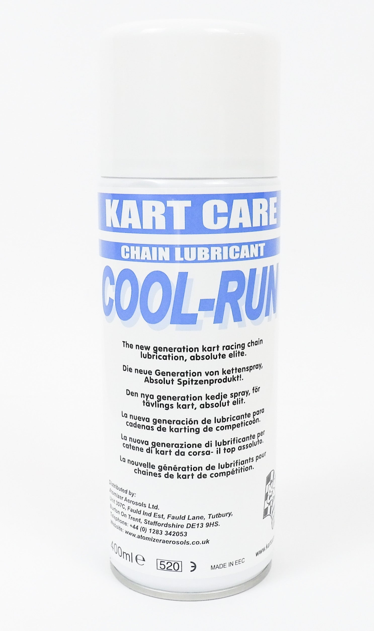 Kart Care COOL RUN Chain Lube Lubricant 400ml