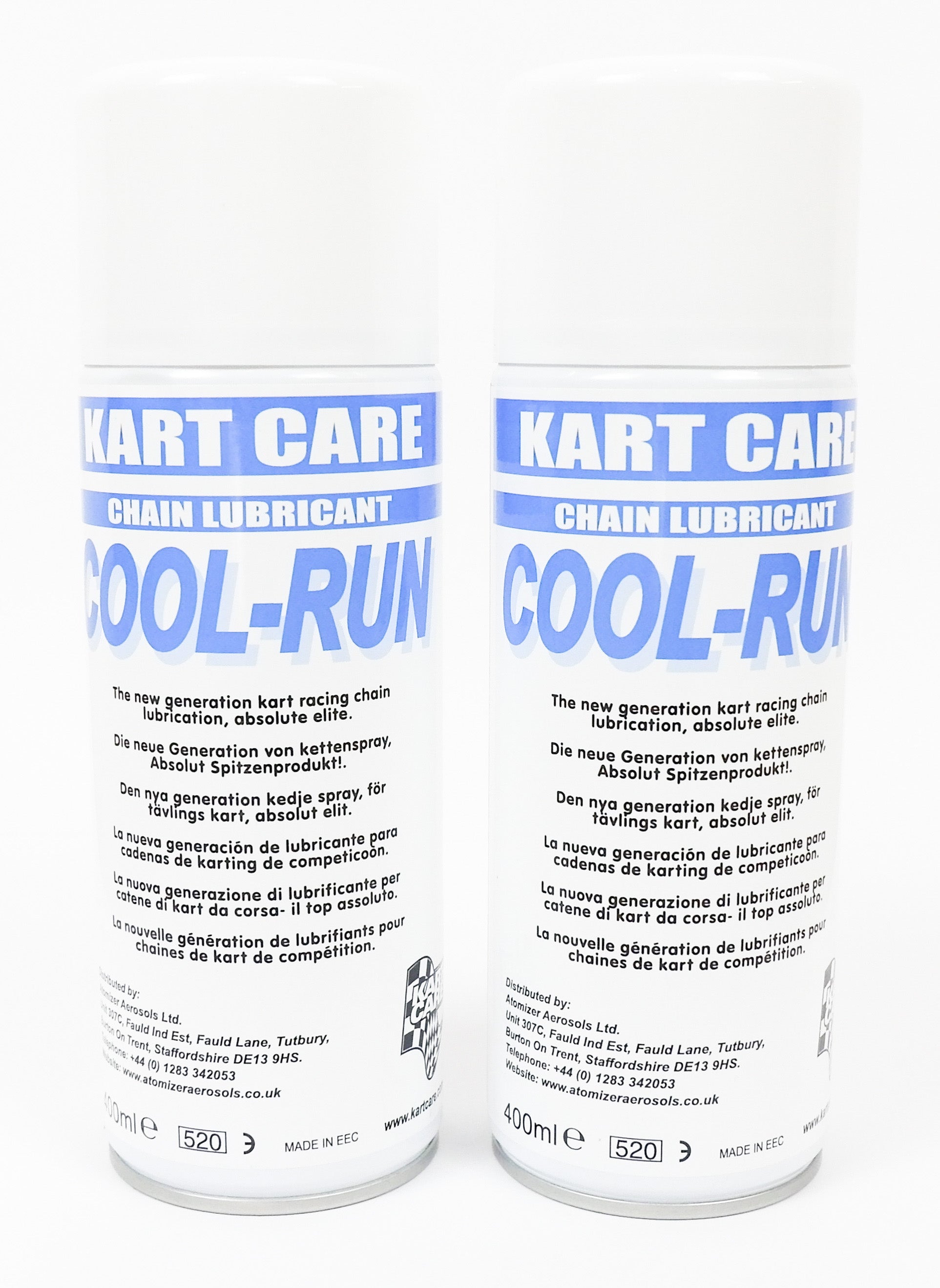 Kart Care COOL RUN Chain Lube Lubricant 400ml