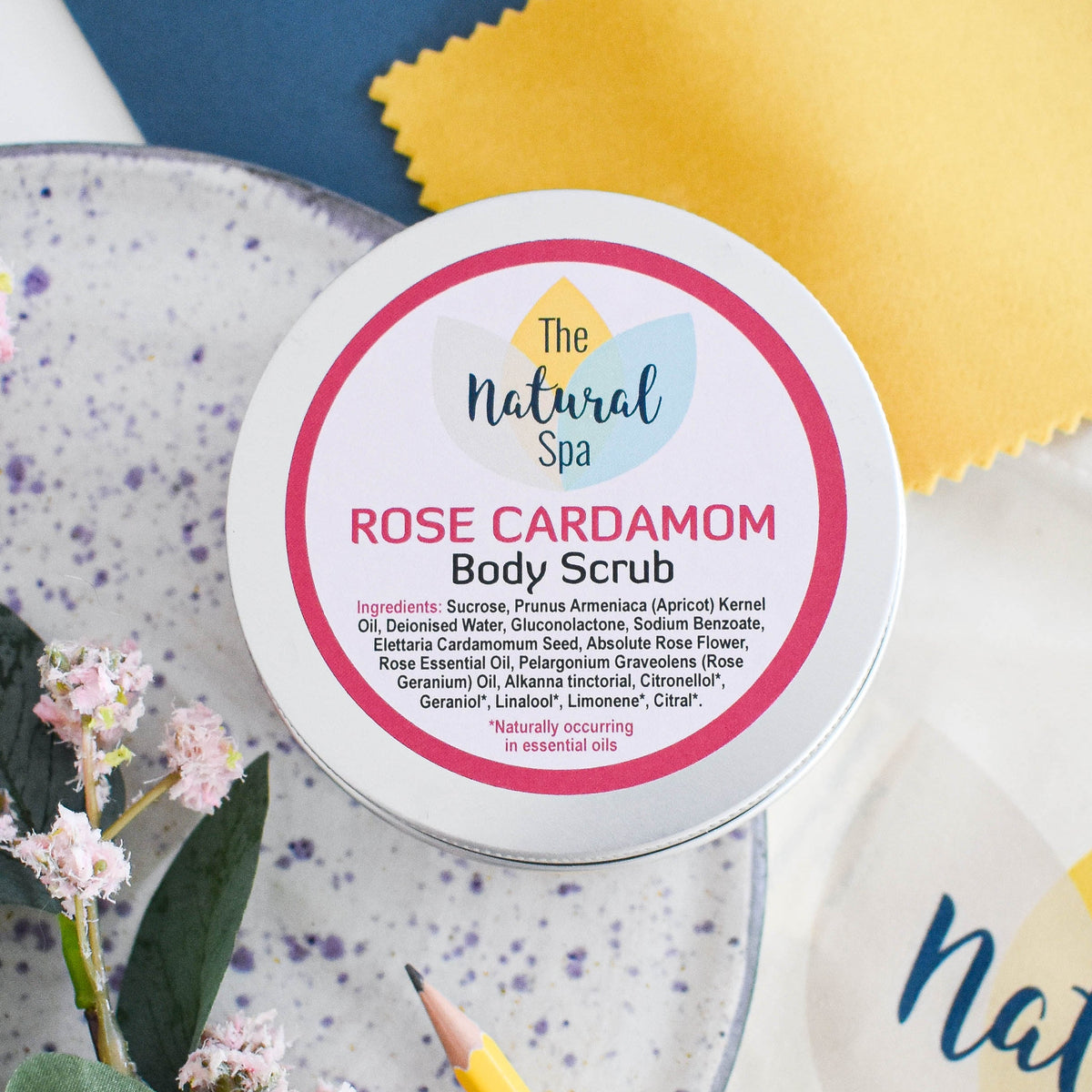 Rose & Cardamom Body Scrub | Natural Exfoliating Scrub – Zoe’s May Staff Pick