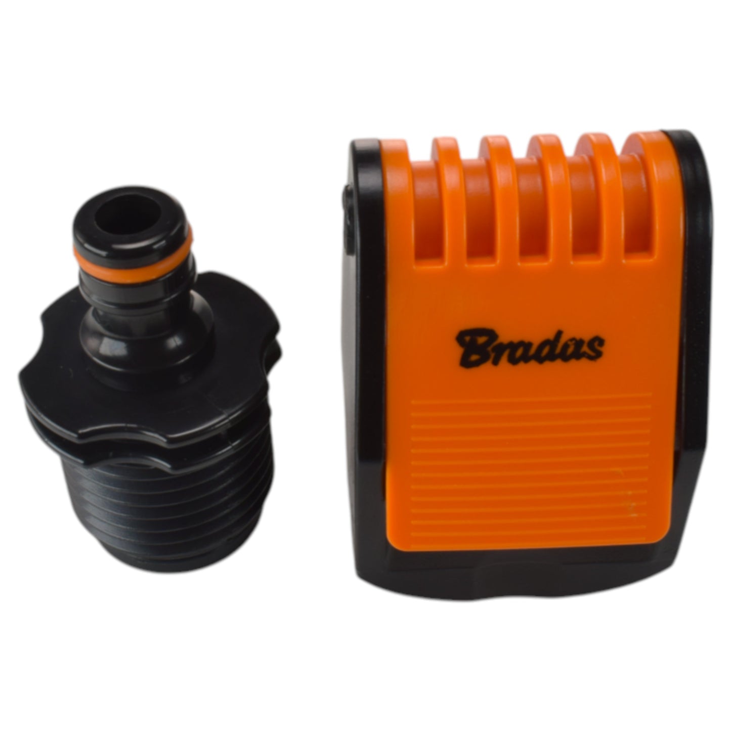 Black Orange Kitchen Tap Connection Max 40mm Garden Hose Pipe Hose Connector Set