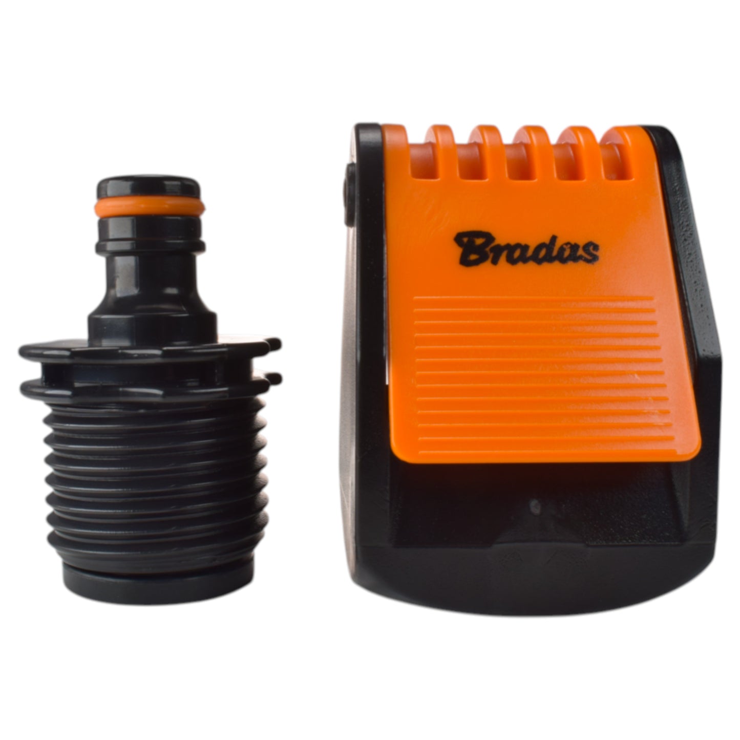 Black Orange Kitchen Tap Connection Max 40mm Garden Hose Pipe Hose Connector Set
