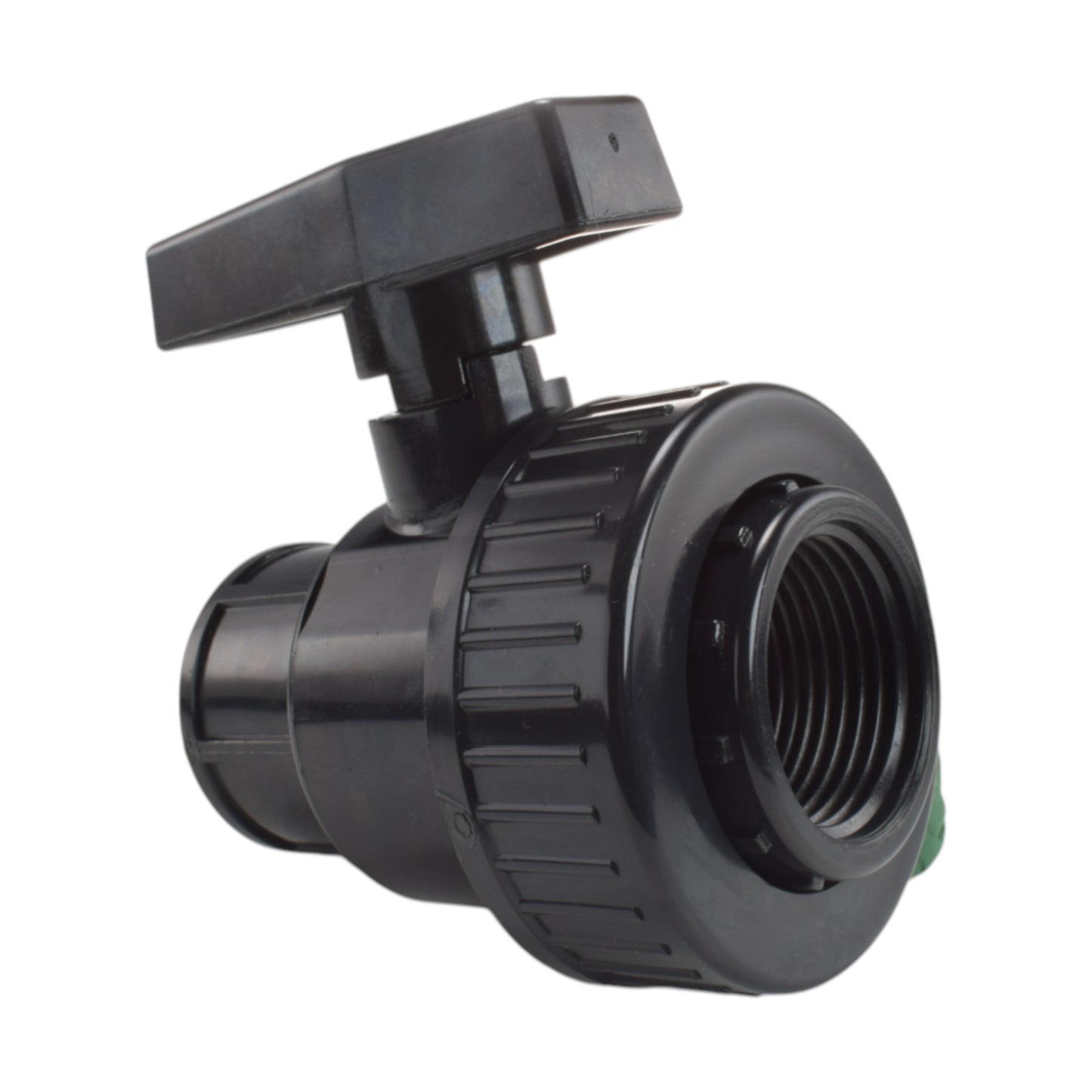 1” BSP Water Butt Fitting with Full Flow PP Valve and 25mm MDPE Fitting