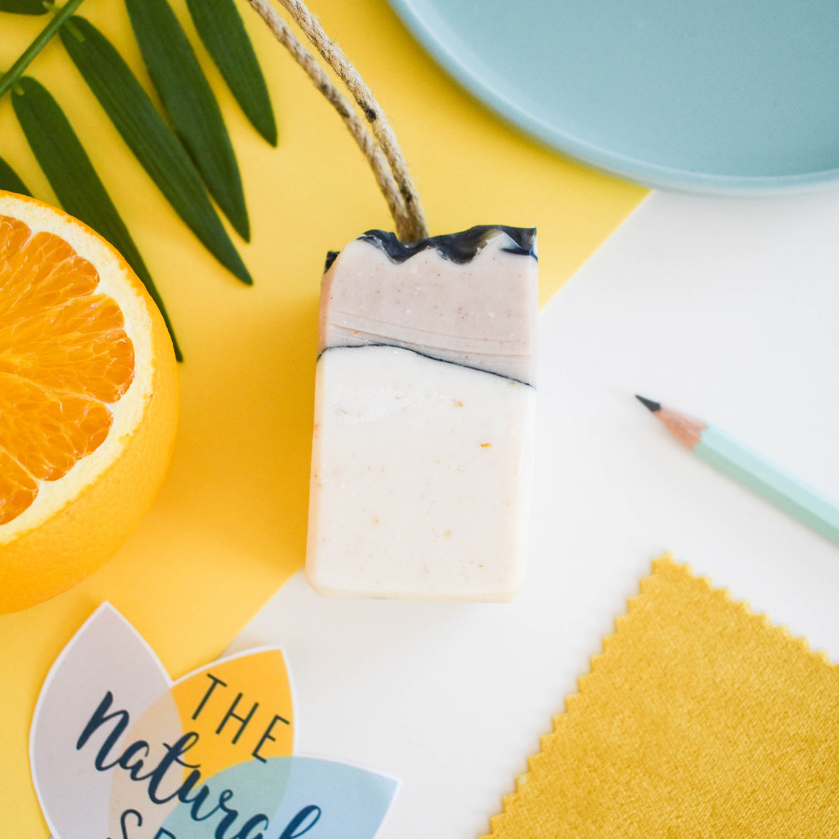 Spiced Orange Soap | Handmade Natural Soap Bar or Soap on a Rope | 100g