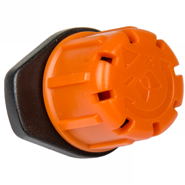 Shrubler Sprinkler 360 Degree Spray 4mm Barb Orange for Drip Irrigation Fitting