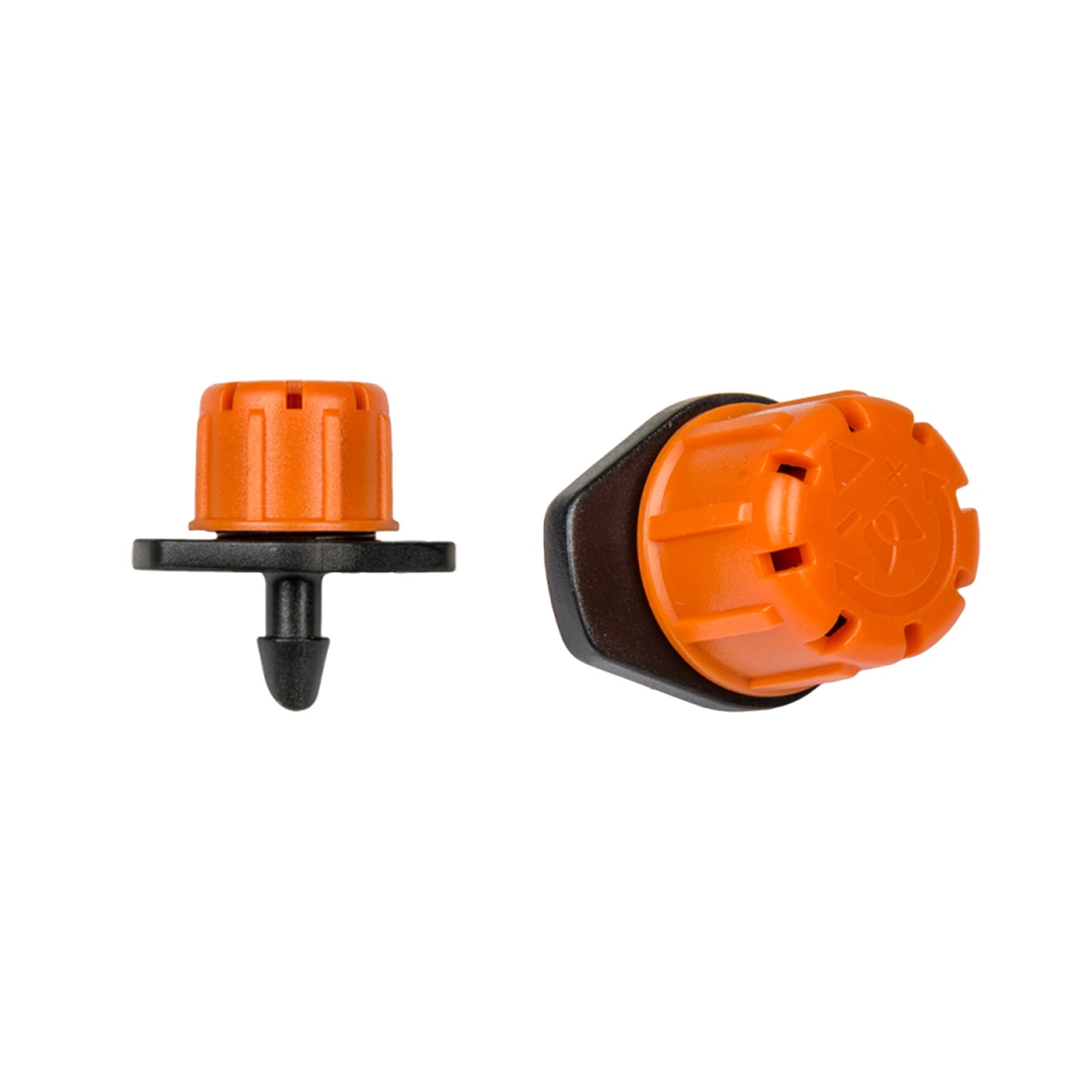 Shrubler Sprinkler 360 Degree Spray 4mm Barb Orange for Drip Irrigation Fitting