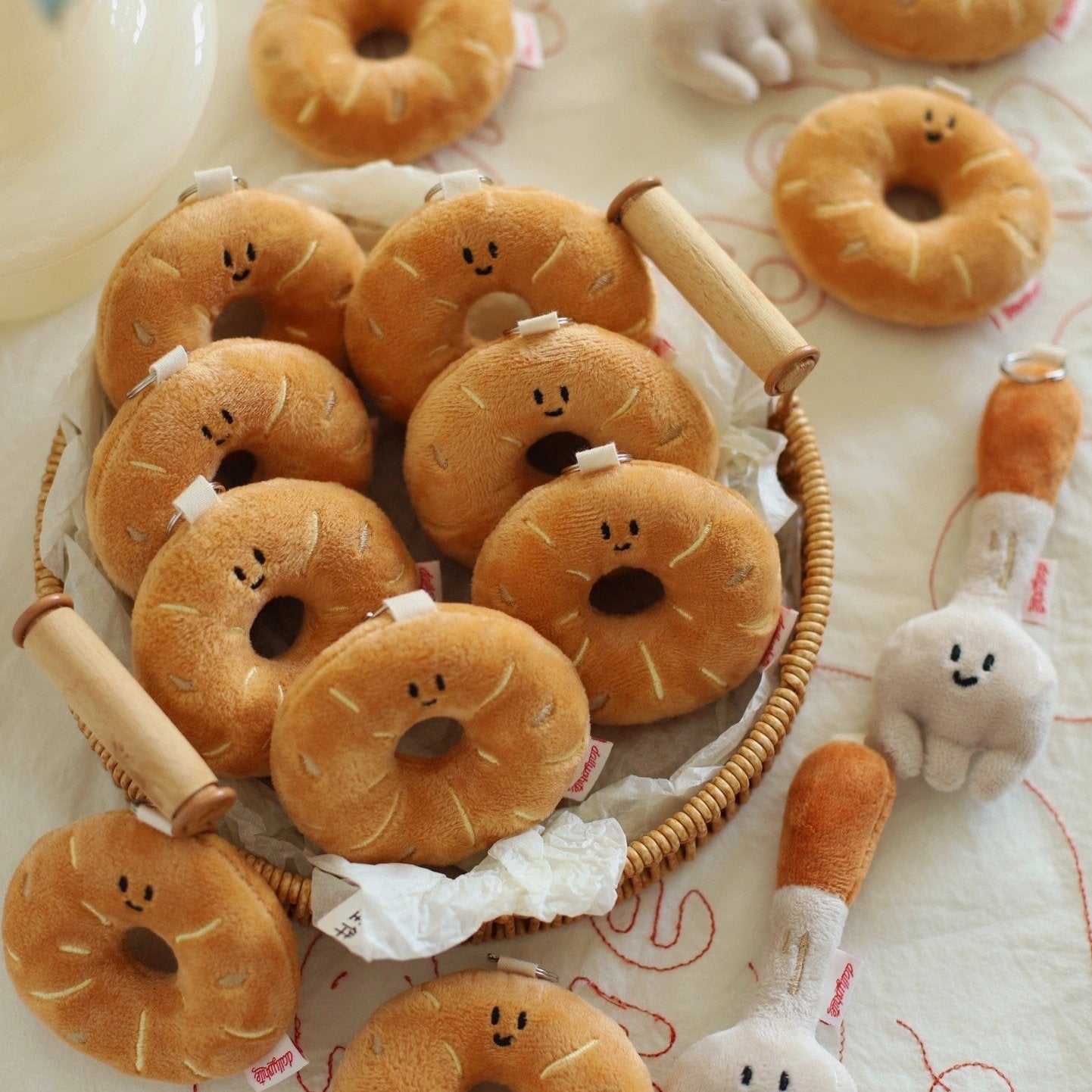 Daily White |  Bakery Bag Charm