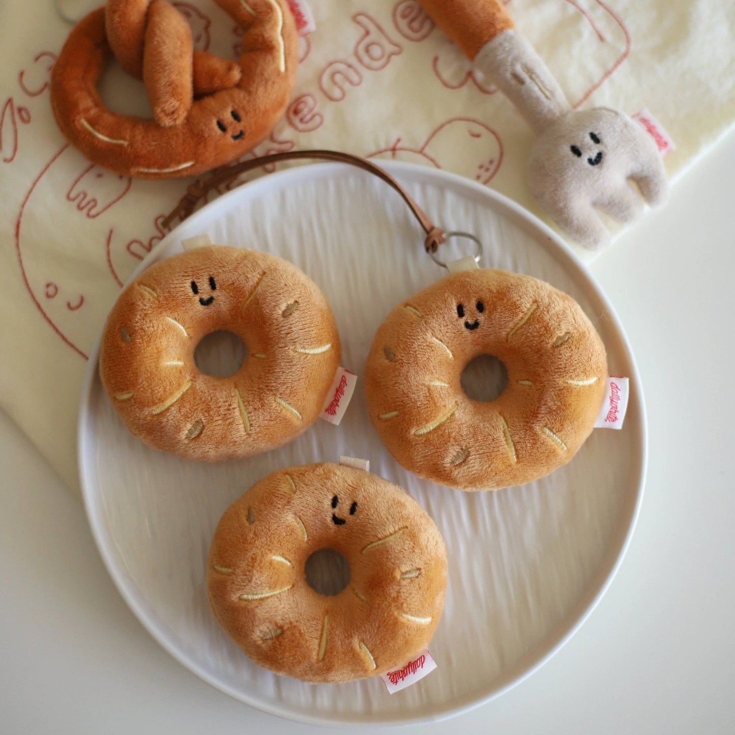 Daily White |  Bakery Bag Charm