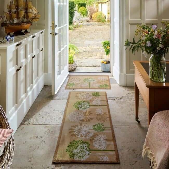 Eco-Friendly Floral-Inspired Mat