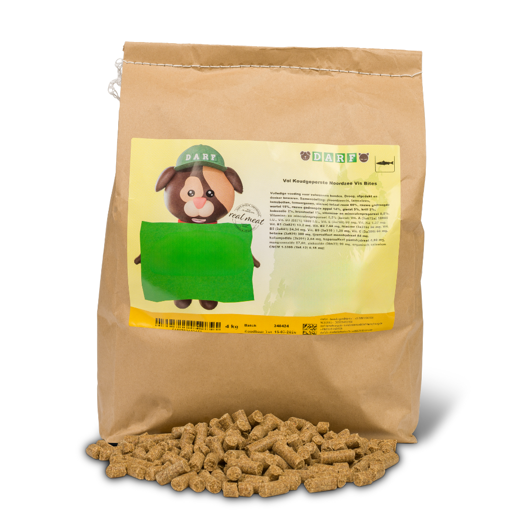 Darf Complete Dry Dog Food - North Sea Fish (4kg)