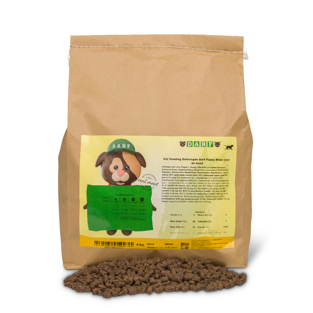 Darf Complete Dry Dog Food for Puppies (4kg)
