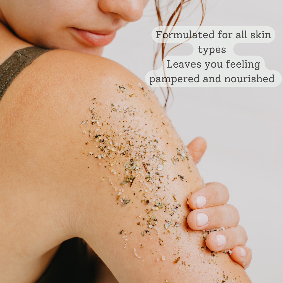 Rose & Cardamom Body Scrub | Natural Exfoliating Scrub – Zoe’s May Staff Pick