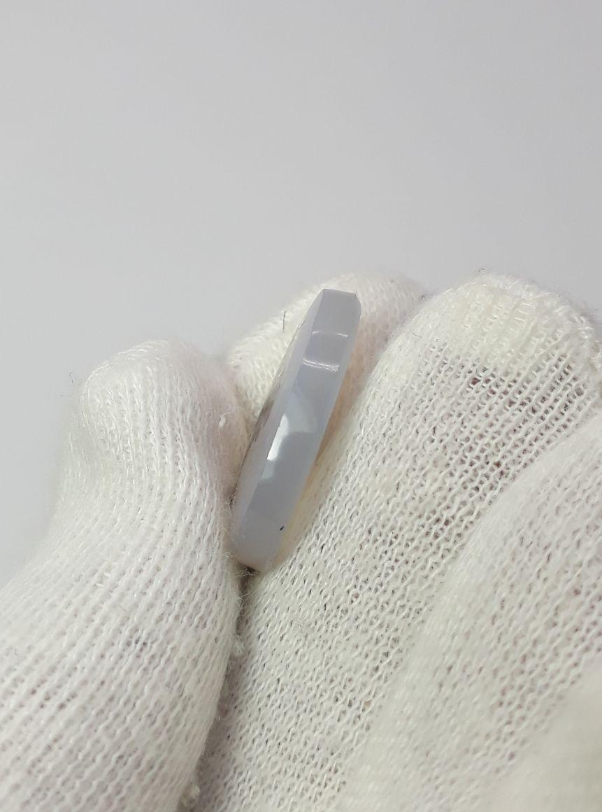 13.4ct Natural Dendritic Agate - Shajri Aqeeq - Dimension-21x16mm