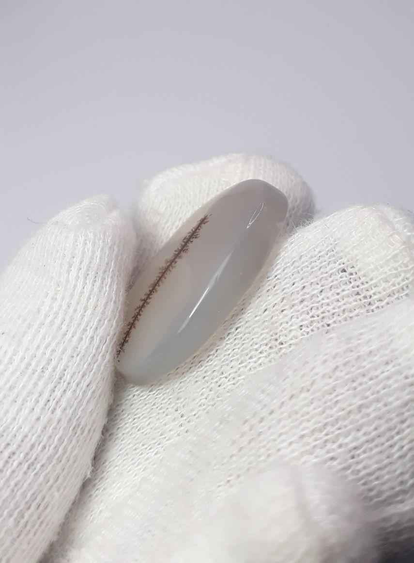 22.1ct Natural Dendritic Agate - Shajri Aqeeq - Dimension-26x18mm