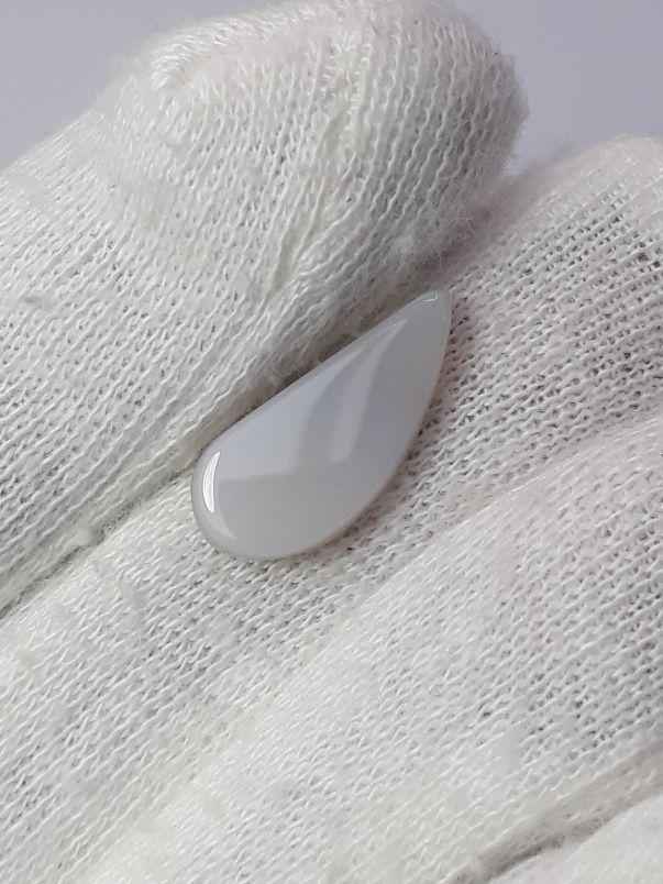 4.2ct Natural Dendritic Agate - Shajri Aqeeq - Dimension-18x9mm