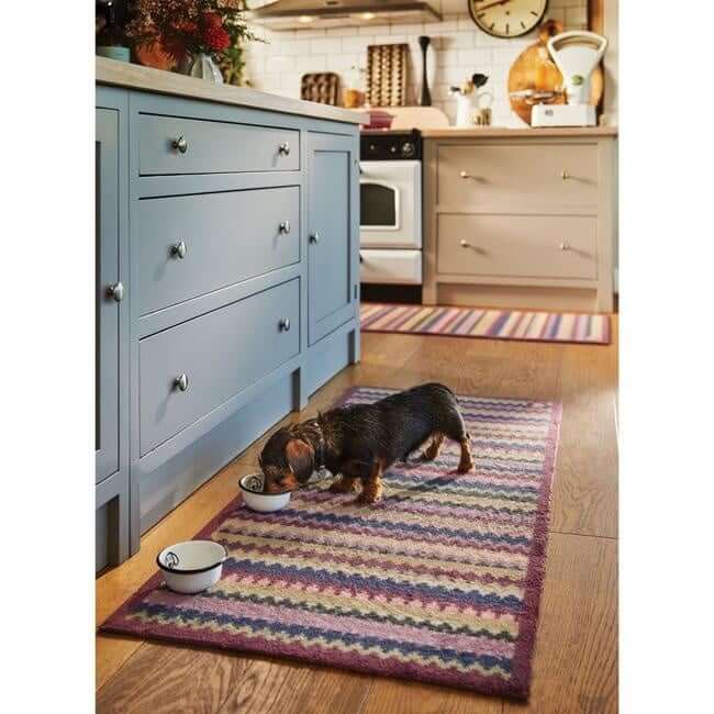 Eco-Friendly Washable Chevron Mat