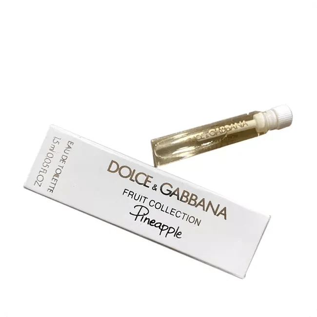 Dolce & Gabbana Fruit Collection Pineapple 1.5 ML 0.05 fl. oz. official perfume sample perfume tester