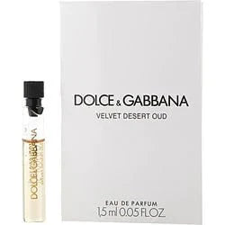 Dolce & Gabbana Velvet Desert Oud 1.5 ML 0.05 fl. oz. official fragrance sample perfume tester