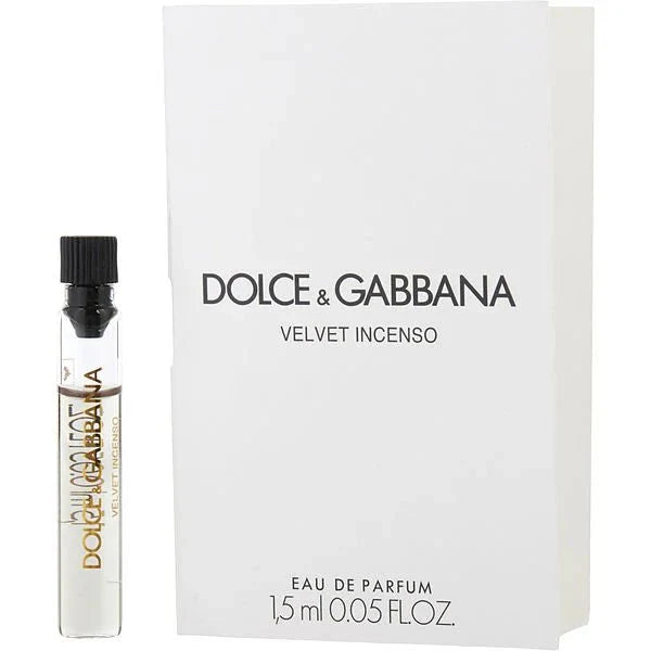 Dolce & Gabbana Velvet Incenso 1.5 ML 0.05 fl. oz. official perfume sample perfume tester