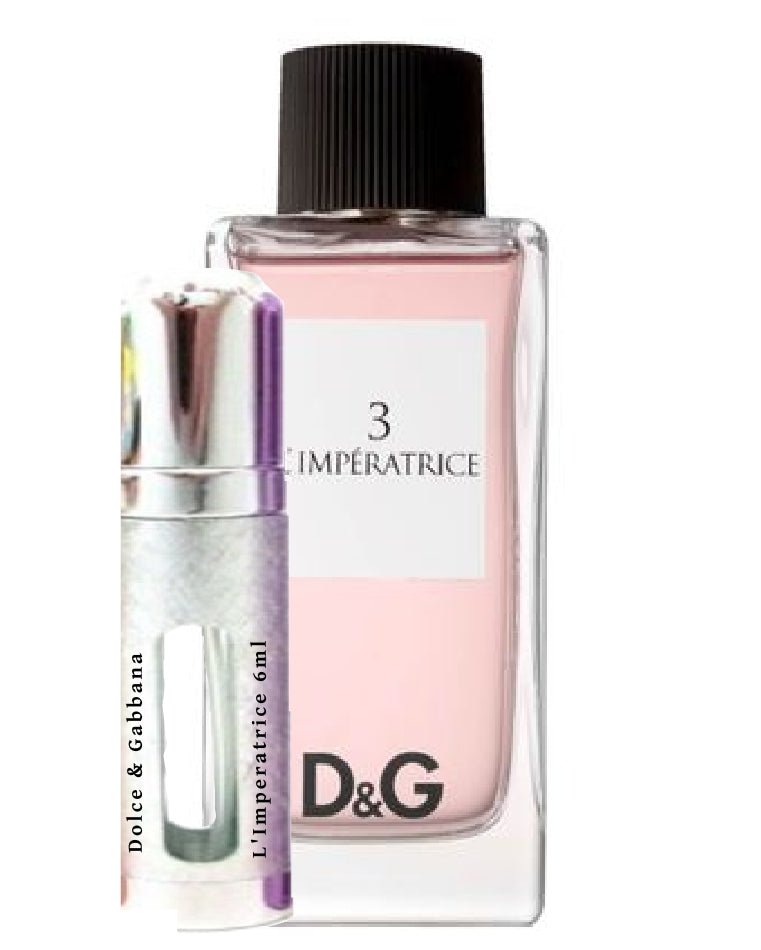 Dolce and Gabbana 3 l'imperatrice samples
