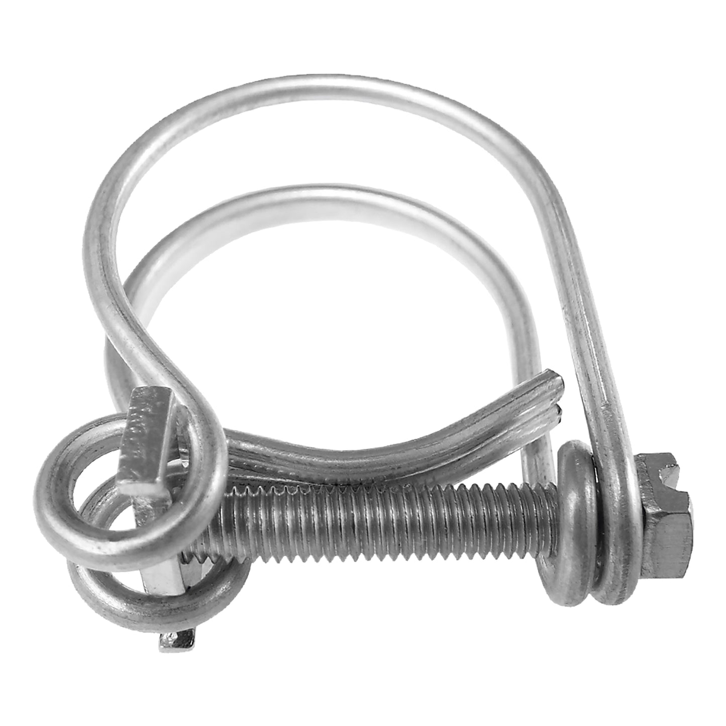Double Wire Hose Clamp Galvanised 148mm-155mm for DIY Workshop Accessory
