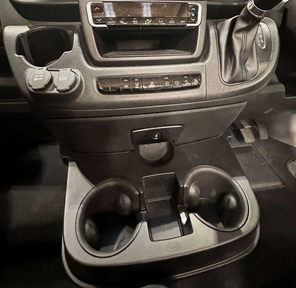 For Peugeot Boxer Black Cupholder Console - Stylish and Practical Upgrade