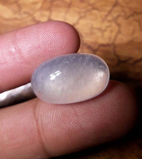 19ct Dur e Najaf - Pearl of Najaf Cabochon - April Birthstone - Rock Crystal Quartz -22x13.5mm