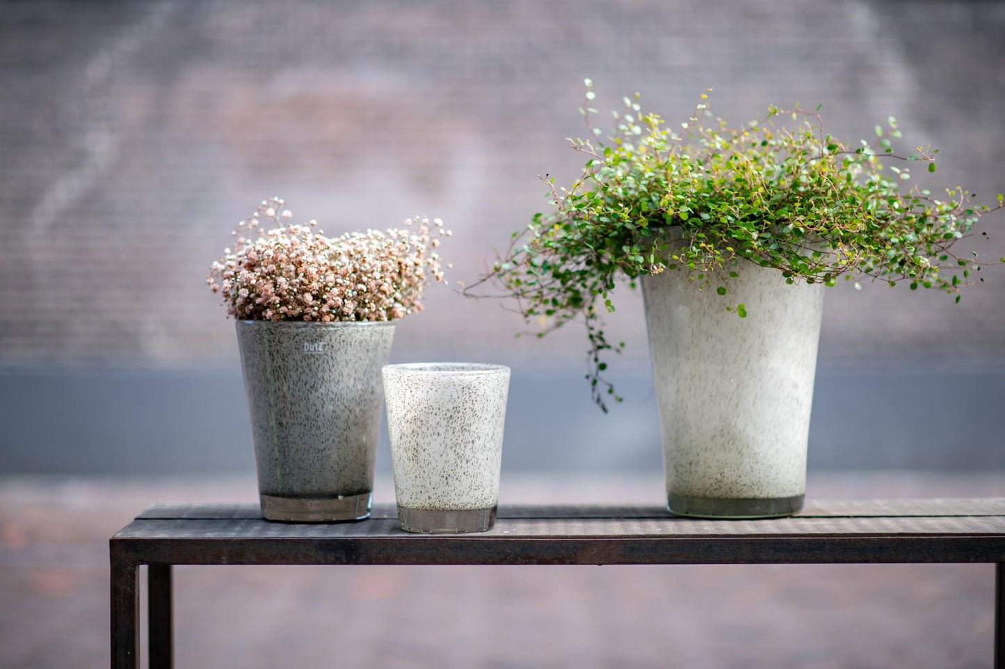 CONIC Vase - Thick with Bubbles by DutZ