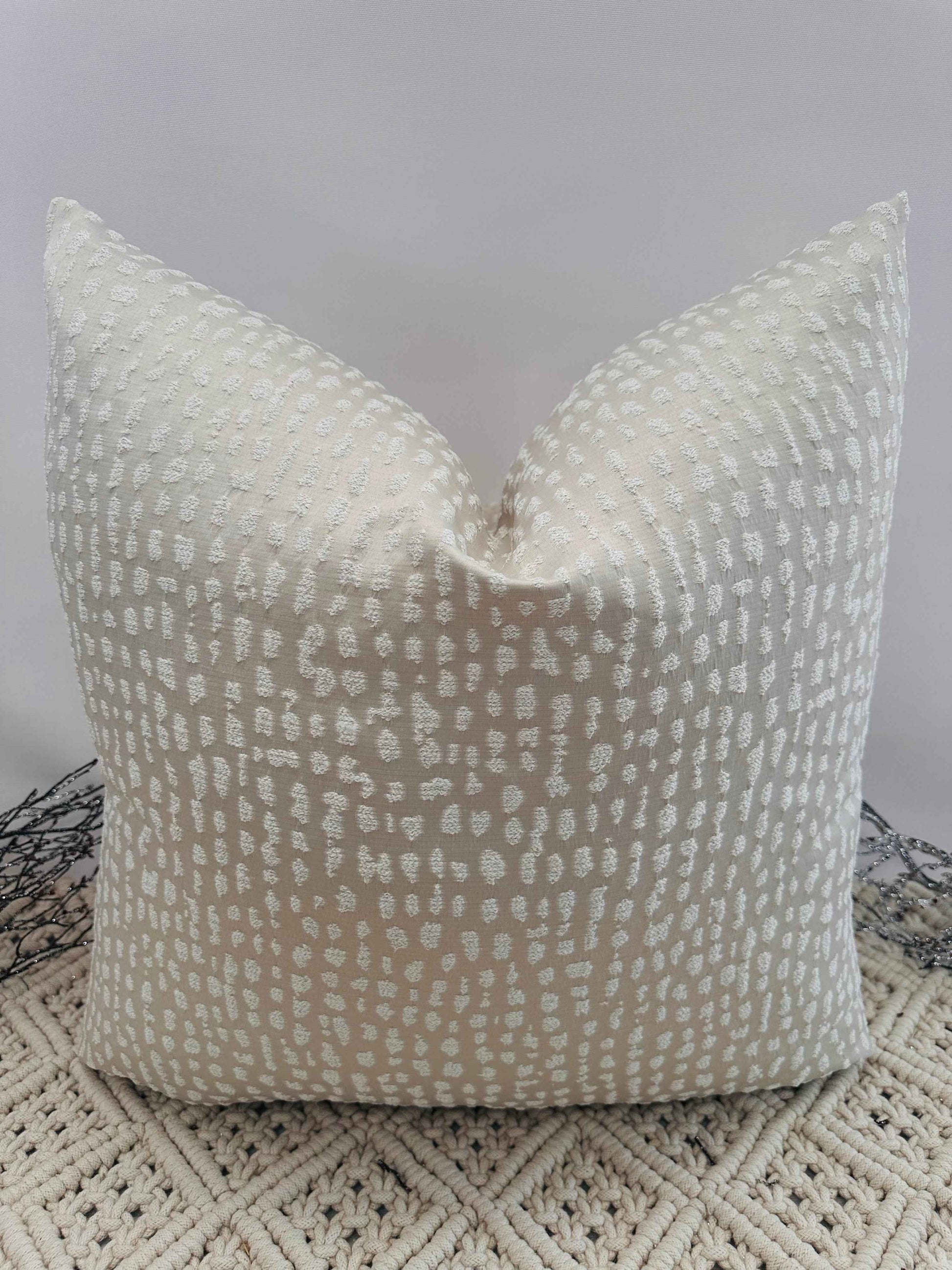 The Couture Cushion - The Cream Natale - Style No. 192
