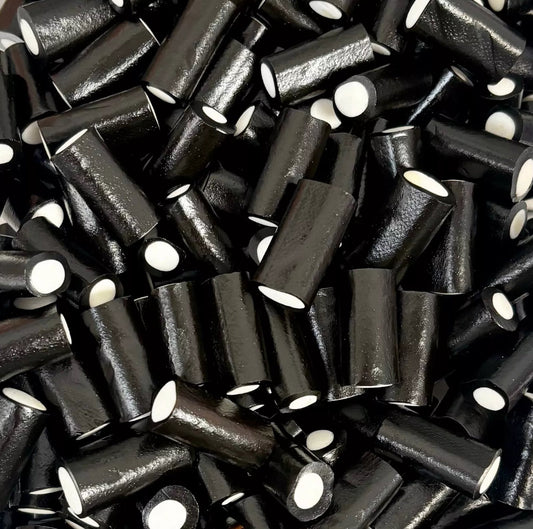 Mint filled liquorice bites