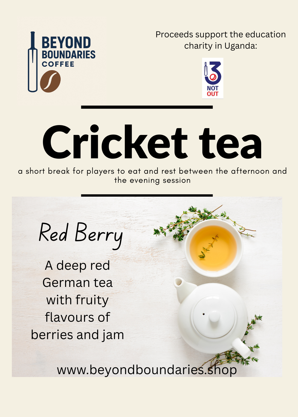 Cricket Tea - Red Berry - 25 bags